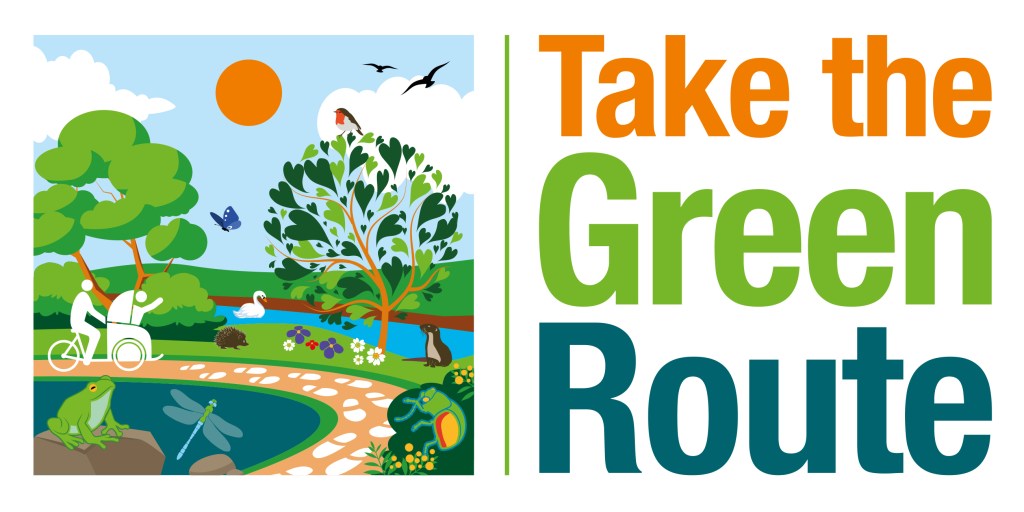 Take the Green Route logo